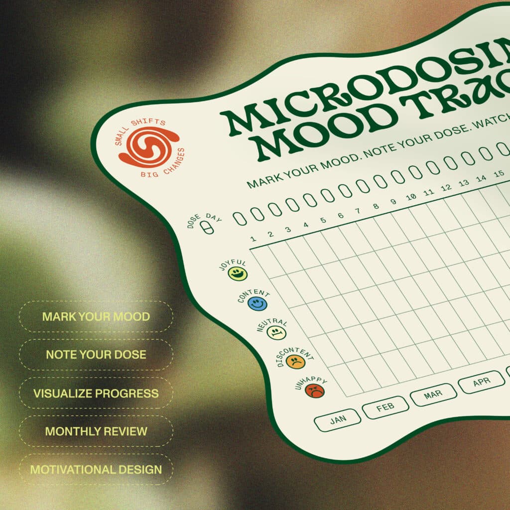 microdosing mood tracker by hey sero